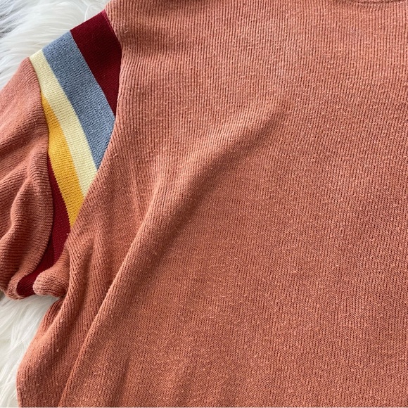 Free People Vintage Inspired We The Free Printed Cuff Turtleneck | Size Medium - Picture 2 of 5